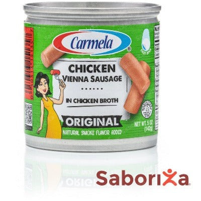 Salchichas de Pollo en Caldo de Pollo Carmela 