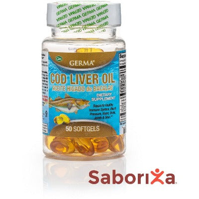 H��gado de Bacalao GERMA 50 Capsulas