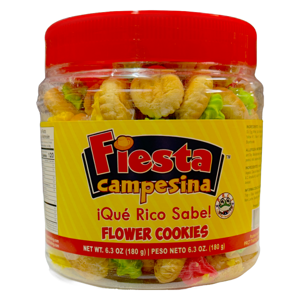 Fiesta Campesina Flower cookies 6.3 oz