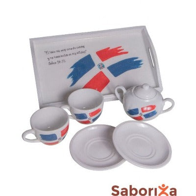 Juego de Taza Dominicana Saboriza