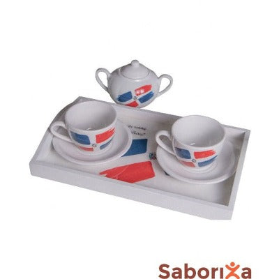 Juego de Taza Dominicana Saboriza