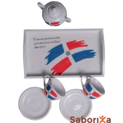 Juego de Taza Dominicana Saboriza