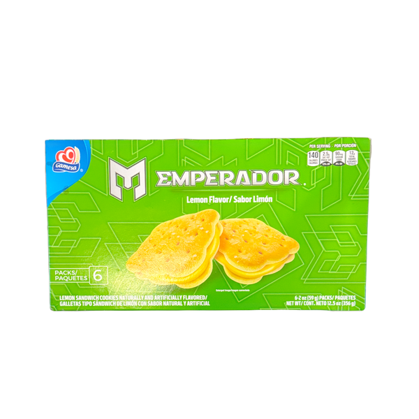 EMPERADOR Lemon Sandwich Cookies 12.5 oz