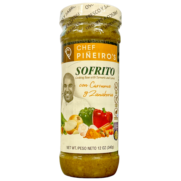 Chef Pineiro's Sofrito con curcuma y zanahoria 12 oz