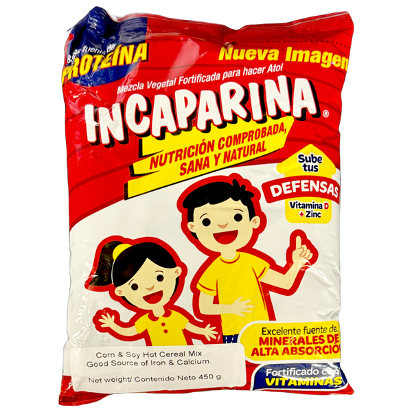 Incaparina Mezcla Vegetal para Hacer Atol 450 gr