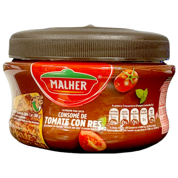 Malher Consome de tomate con res 7 oz