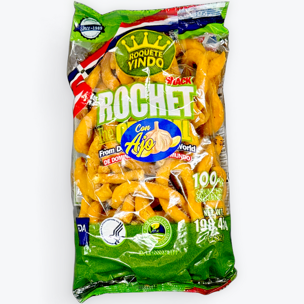 Roquete Yindo Garlic rochet snack 7 oz