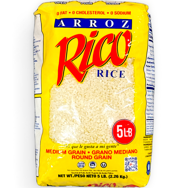 Rico Medium-Grain Rice 5 lbs