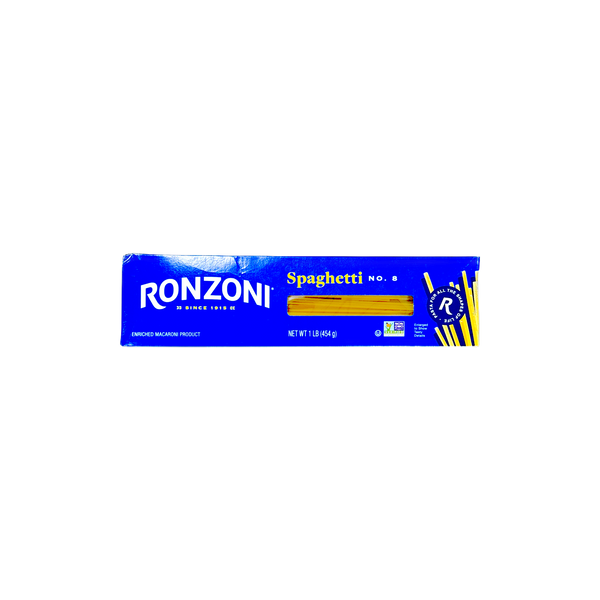 Ronzoni Spaghetti #8 (1 LB)