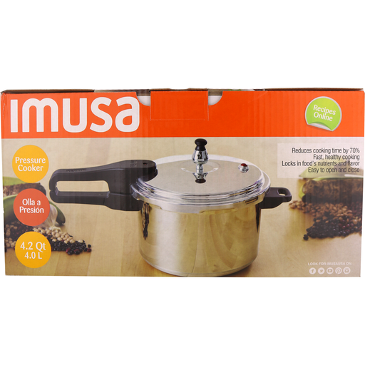 Imusa Pressure Cooker 4.2 QT