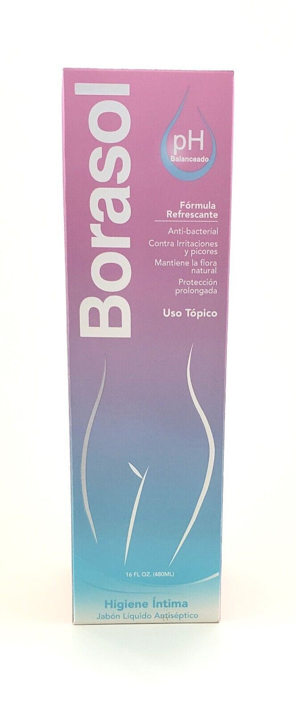 Borasol Jabón Íntimo Femenino  16 Oz