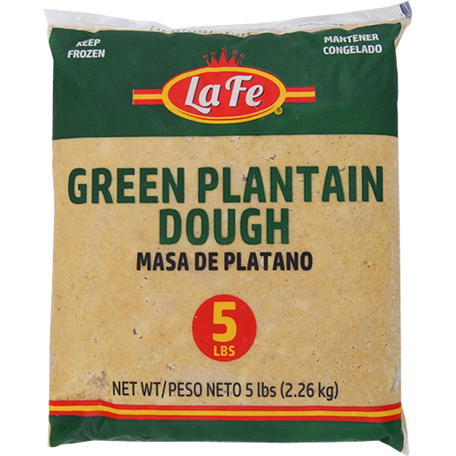 La Fe Green Plantain Dough 5 LB