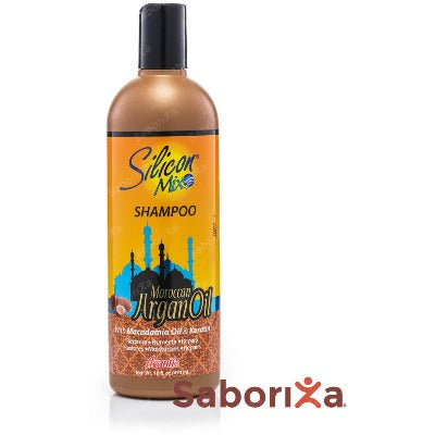 Silicon Mix Shampoo con Aceite Argán Marroquí 16 oz