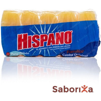 Jabón de Cuaba HISPANO 400 G packete de 5