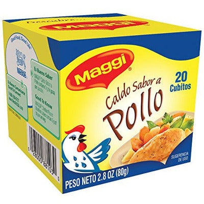 Caldo Sabor a Pollo en Tabletas