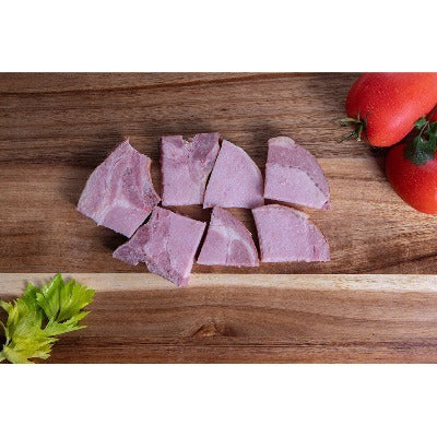 Smoked Pork Chop Cubes (1 lb)