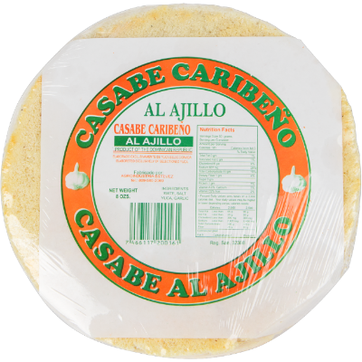 Casabe Al Ajillo CARIBENO 