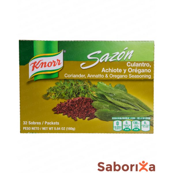 Sazón Con Culantro, Achiote y Orégano KNORR