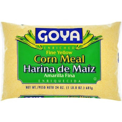 Goya Harina Fina de Maíz Amarillo 24 Oz