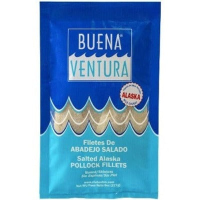 Abadejo BUENA VENTURA/ Pollock fillets salted alaska 